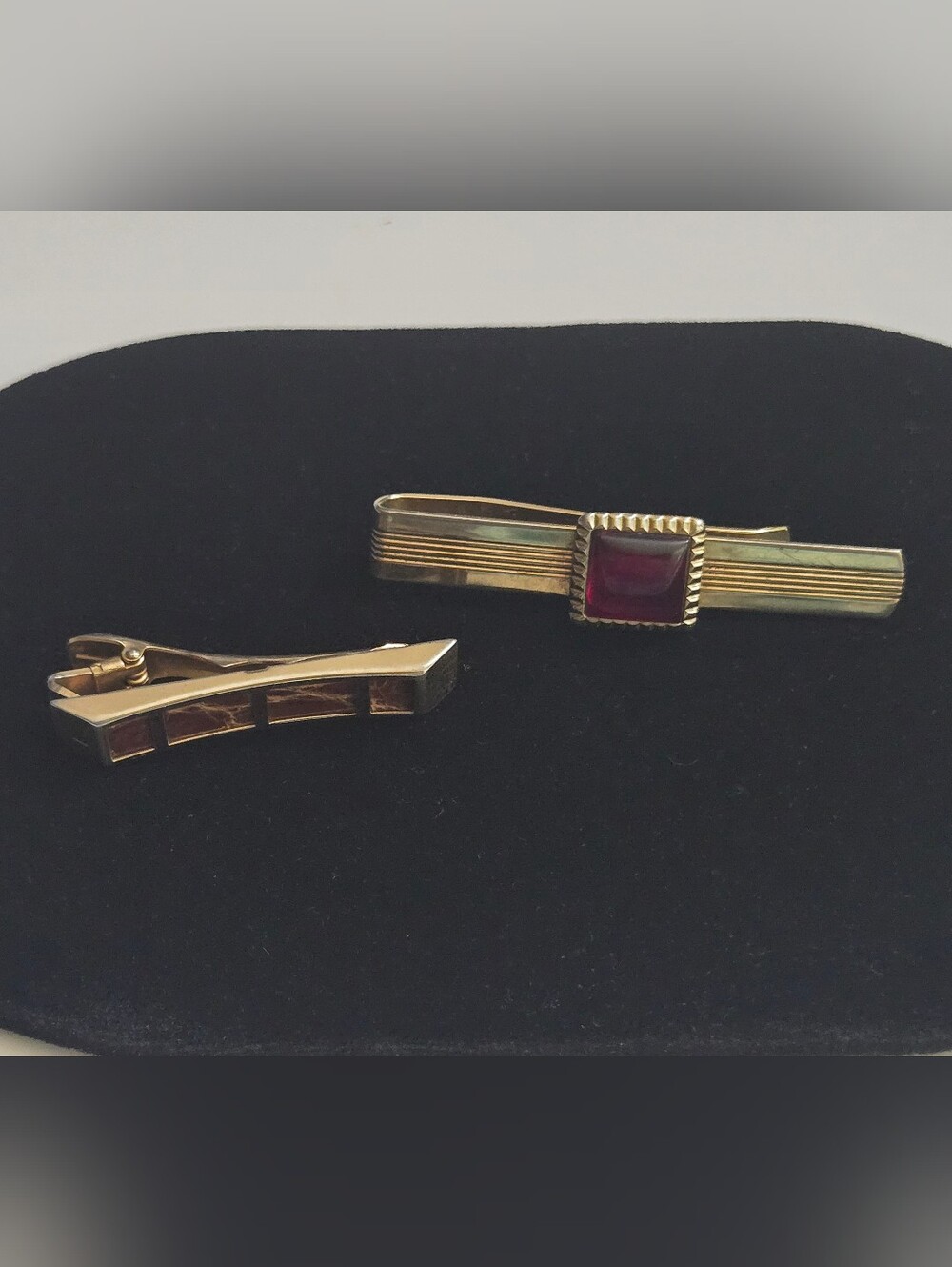 Vintage Anson Set/2 Tie Clips